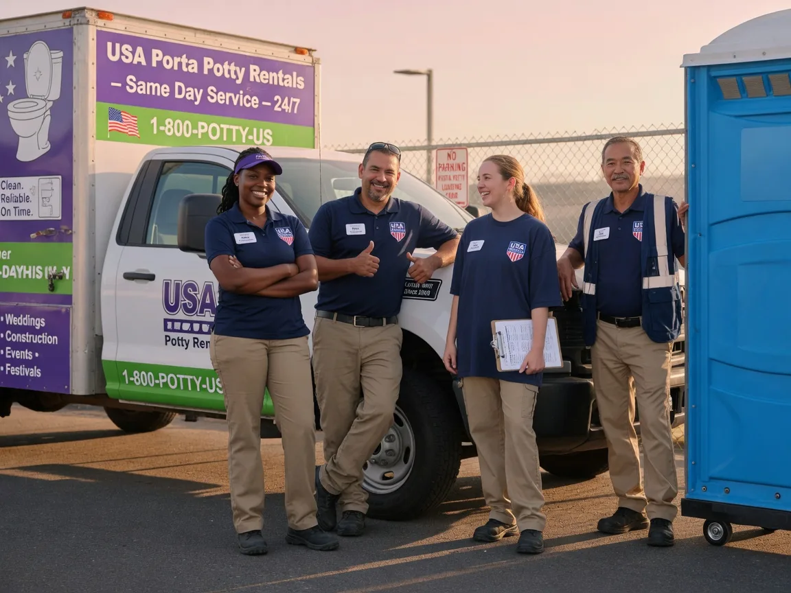 Porta Potty Rental company in Coal City, IL